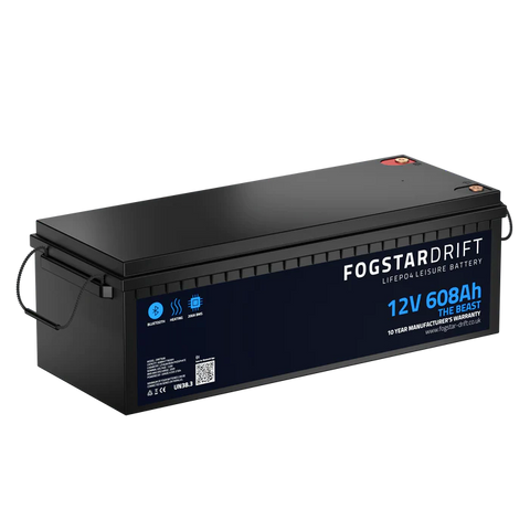 Lithium Leisure Battery - Fogstar Drift 12v 608Ah
