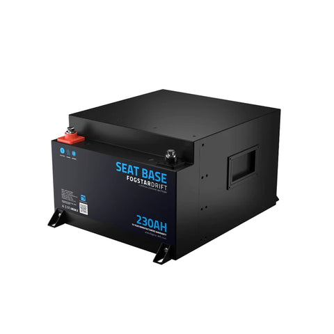 Seat Base Lithium Leisure Battery - Fogstar Drift 12v 230Ah