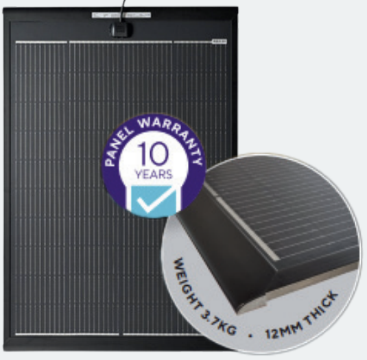 200w Slimedge by Solar Technology Hybrid Lightweight Rigid Panel 1