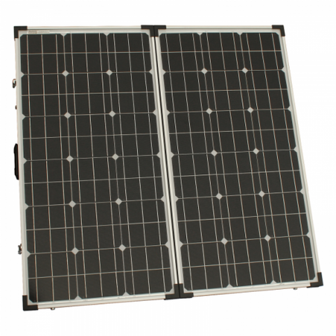 150W 12V/24V portable FOLDING SOLAR PANEL WITHOUT A SOLAR CHARGE CONTROLLER (GERMAN SOLAR CELLS)