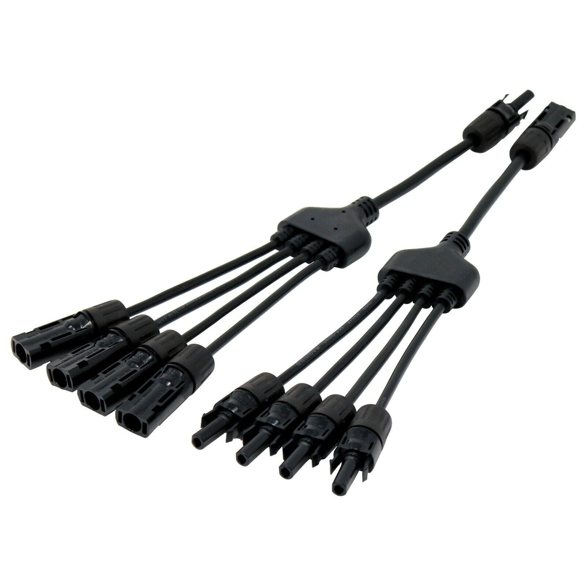 30A Solar Connectors Y Branch Cable 4 to 1 – bateriapower