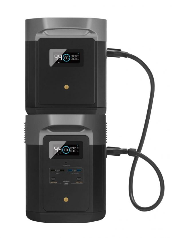 EcoFlow DELTA Max (2000) and DELTA Max Smart Extra Battery Bundle – Van  Junkies