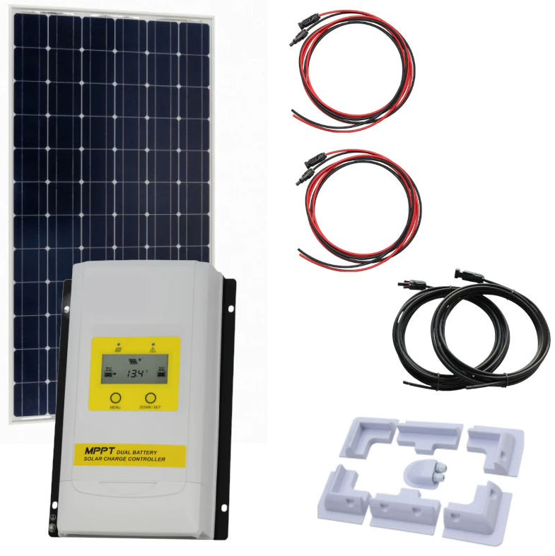 Dual Battery Solar Charge Controller Kits