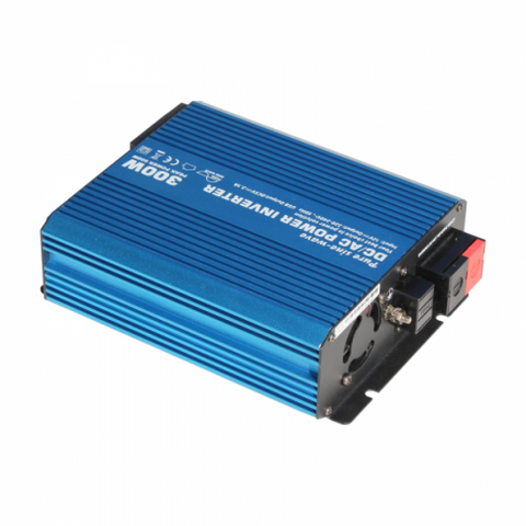 300W 12V Pure Sine Inverter (UK Socket), with USB port