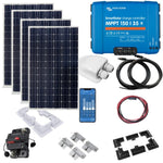 Victron 520W Monocrystalline Solar kit with SmartSolar 150/35 MPPT, Mounts, Cables & MC4s