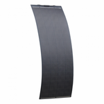 270W Black Semi-Flexible Fiberglass Solar Panel With Durable ETFE Coating