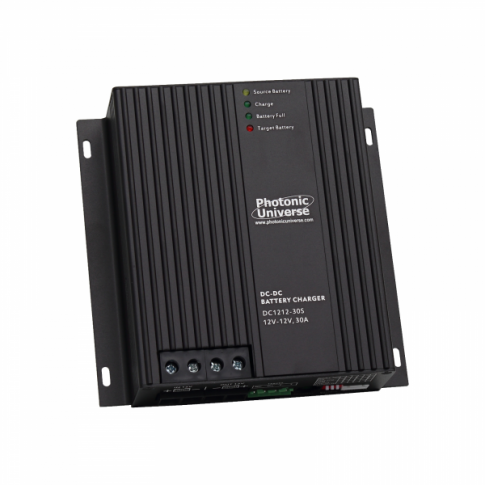 30A 12V Dc To Dc Multi-stage Battery-to-battery Charger For Lead Acid, AGM, Lithium Batteries