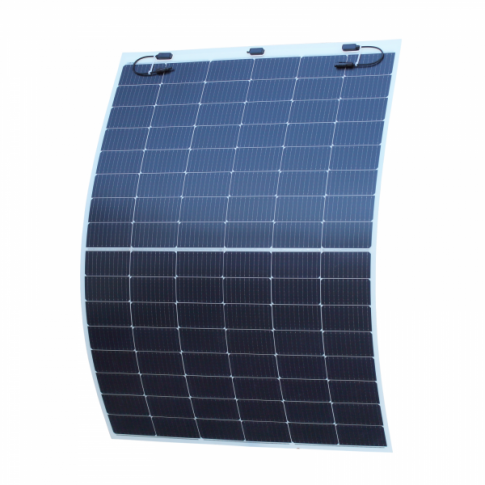 350W MCS certified semi-flexible solar panel top junction box