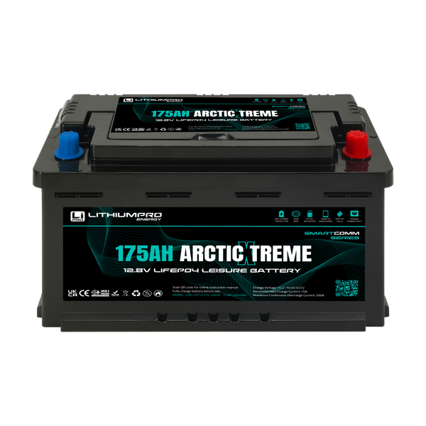 Lithiumpro SMARCOMM 12v 175ah lithium battery – ARCTICXTREME V2