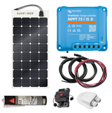 100w SUNNPOWER Flexible Solar Kit with Victron SmartSolar MPPT 75/15