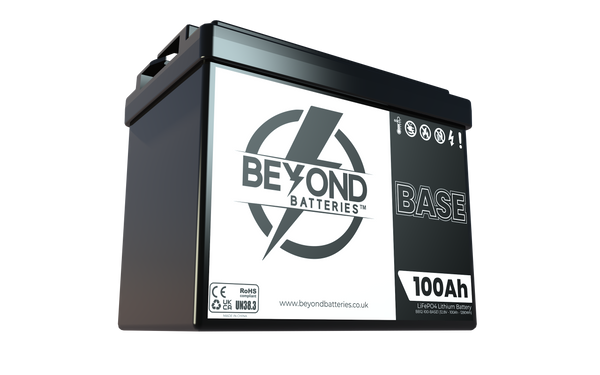 BASE100 - 12.8V LiFePO4 100Ah - Budget Friendly Lithium Iron Phosphate Battery