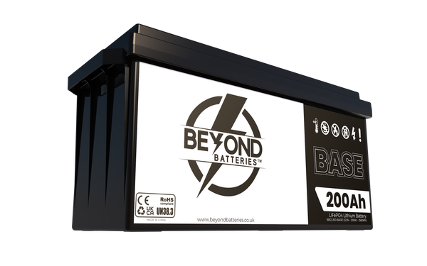 BASE200 - 12.8V LiFePO4 200Ah - Budget Friendly Lithium Iron Phosphate Battery