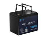 Lithium Leisure Battery - Fogstar Drift 12v 105Ah