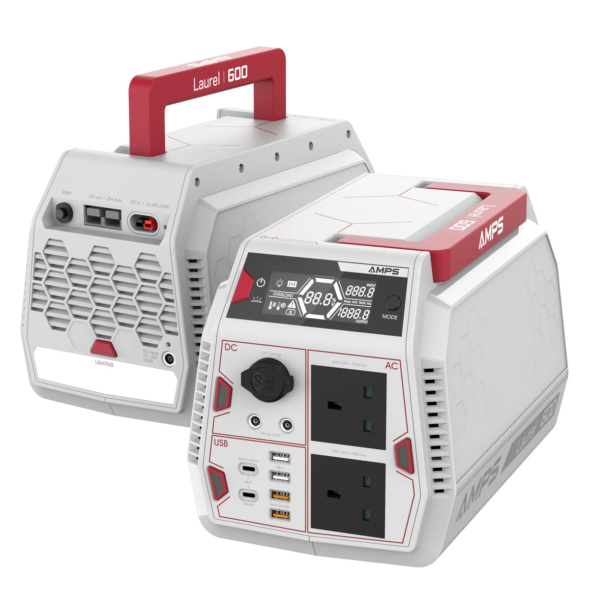 Sterling LAUREL Portable Power Pack - 600w Inverter - 40ah Lithium Bat ...