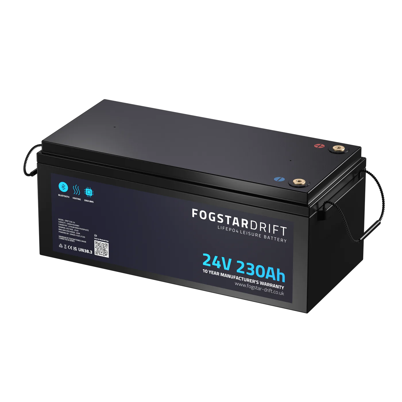 Lithium Leisure Battery - Fogstar Drift 24v 230Ah