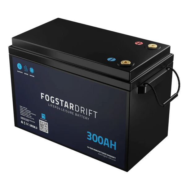 Lithium Leisure Battery - Fogstar Drift 12v 300Ah