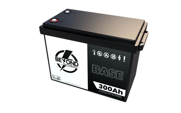 BASE300 - 12.8V LiFePO4 300Ah - Budget Friendly Lithium Iron Phosphate Battery with Bluetooth