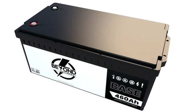 BASE460 - 12.8V LiFePO4 460Ah - Budget Friendly Lithium Iron Phosphate Battery with Bluetooth (Copy)