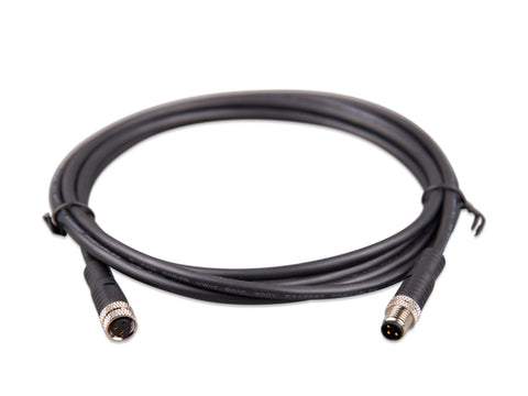 Victron M8 Connector Male/Female 3 Pole Cable 1m (Bag Of 2)