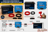 Campevan/Motorhome Lithium Upgrade Kit - Fogstar 105ah Victron Orion 30A DC-DC Charger