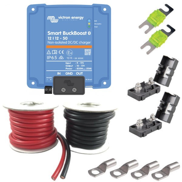 Victron Orion XS Buckboost 50A Non Isolated DC-DC B2B Split Charge Kit