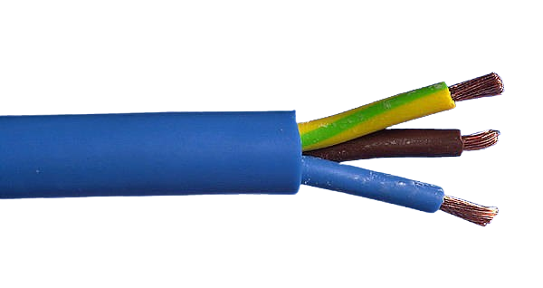 2.5mm² 3 Core Arctic Flex - Blue