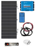 430w Semi -Flexible  Solar Panel Complete Kit with Victron Energy SmartSolar MPPT 100/30 - (These kits are perfect for pop top roofs)