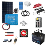 Fogstar & Victron - Starter Electrical Package - 105ah Lithium - 200w Solar - Optional DC to DC Charging