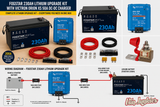 Campevan/Motorhome Lithium Upgrade Kit - Fogstar 230ah Victron Orion XS 50A DC-DC Charger