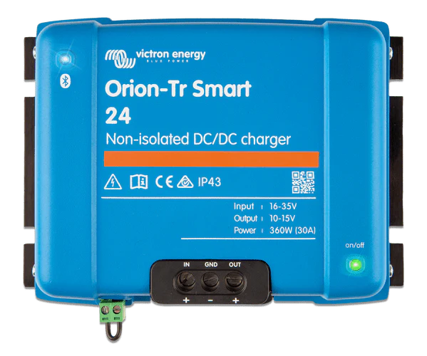 Victron Energy Orion-TR SMART 24/24-17A (400W) Non-Isolated DC-DC Charger - ORI242440140