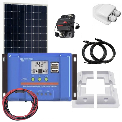Victron Energy Budget Solar Kit - Perfect for Campervans, Motorhomes & Caravans