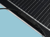 220W SFGM series black semi-flexible solar panel kit