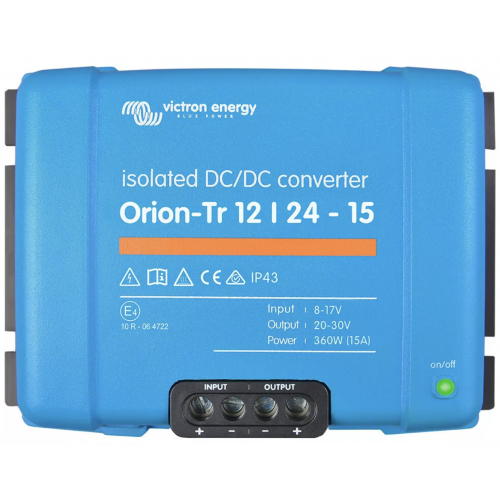 Victron Energy Orion-Tr 12/24V 15A (360W) Isolated DC-DC Converter – ORI122441110