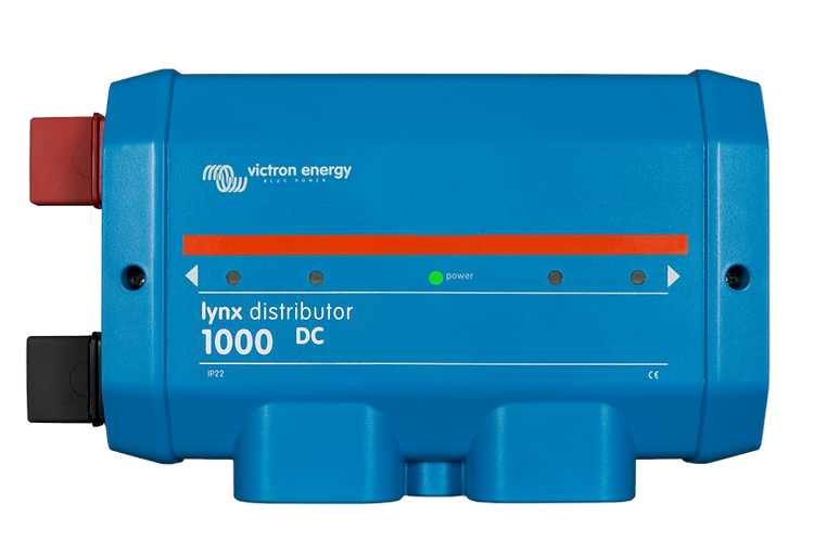 Lynx Distributor Board - 4way - 1000A capacity - Mega fuses not included, supplied separately - M10 - (LYN060102000)