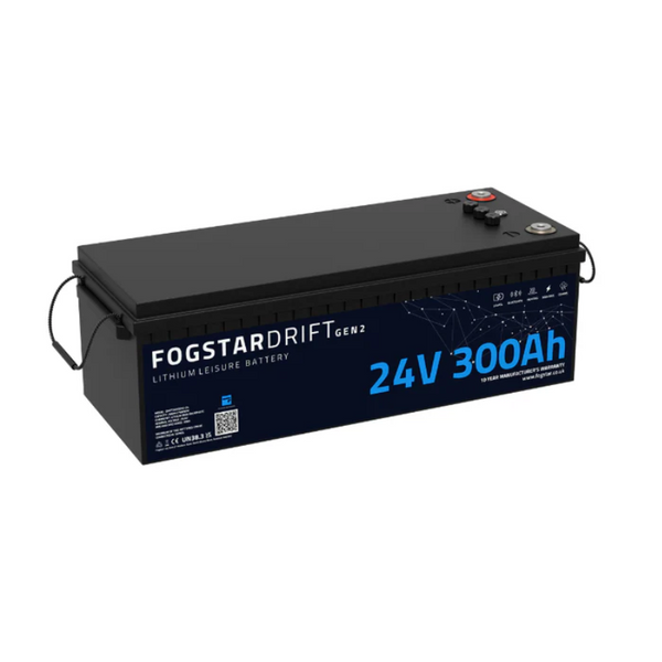 Lithium Leisure Battery - Fogstar Drift 24v 300Ah GEN2