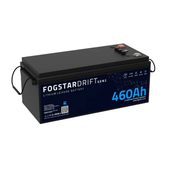 Lithium Leisure Battery - Fogstar Drift 12v 460Ah GEN2