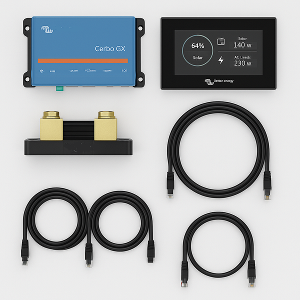 Victron Cerbo & Colour Touch Screen Monitoring Bundle