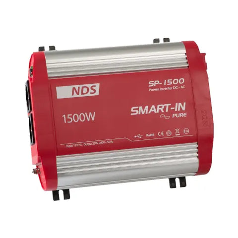 NDS Energy Smart-In Pure Sine Wave Inverter 12V 1500W - SP1500-12