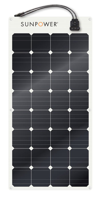 SunPower 100W Solar Panel 12V Premium Flexible Panels