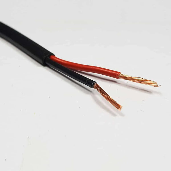 Twin Core Round 1.5mm² (2 x 21/0.30) 21 Amp Cable