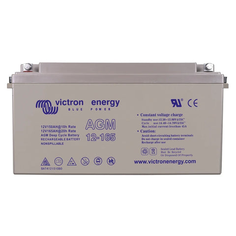 Victron Energy AGM Dual Purpose Battery 12V 165Ah – BAT412151084