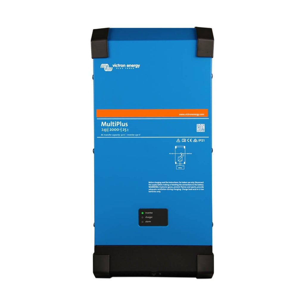 Victron MultiPlus 2000VA - 24/2000/50-32 230V VE.Bus 24V Inverter Char ...