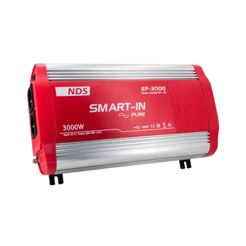 NDS Energy Smart-In Pure Sine Wave Inverter 12V 3000W - SP3000-12