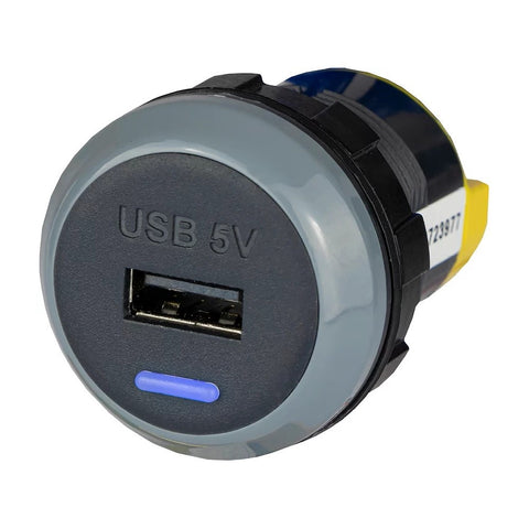 Alfatronix PV65R-A IP65 Single USB A Charger - Rear Fit