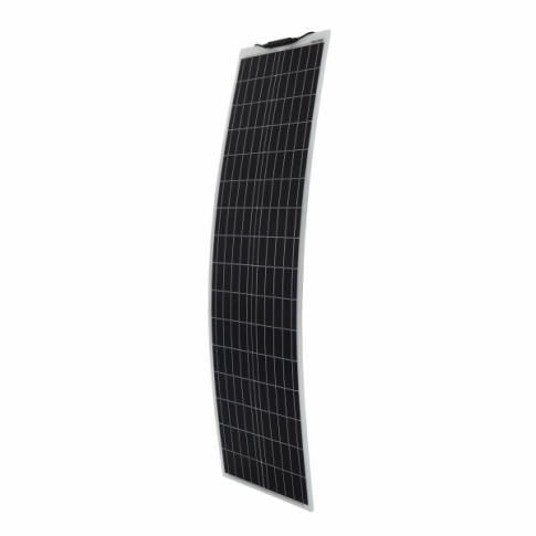 100W Reinforced Ultra-Narrow Semi-Flexible Solar Panel With A Durable Etfe Coating