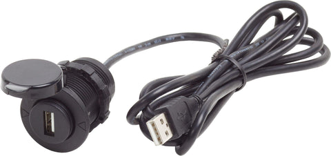 Blue Sea  1044 12VDC USB 2.0 Port with Extension Cable