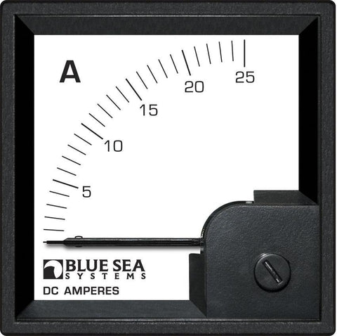 Blue Sea  1052 DIN Ammeter DC 0?25A with internal Shunt