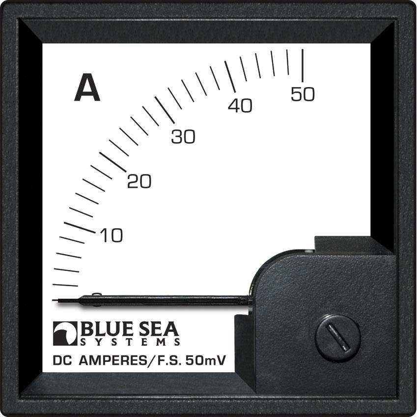 Blue Sea  1053 DIN Ammeter DC 0?50A+Shunt