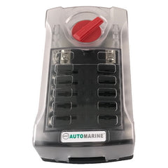 Automarine 12 way blade fuse box 2 positive & 1 negative busbar