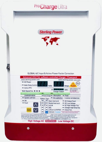 Sterling Power Pro Charge Ultra Battery Charger 24V 20A (3 out) – PCU2420